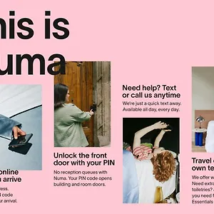 Numa Frankfurt Blau アパートホテル